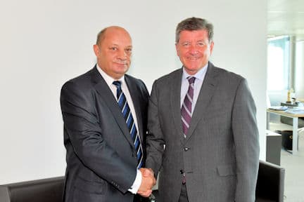 Meeting between AICESIS President and Director-General of ILO
